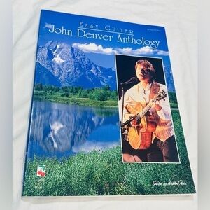 John Denver Anthology Easy Guitar Paperback Vintage Collectible Music Songbook